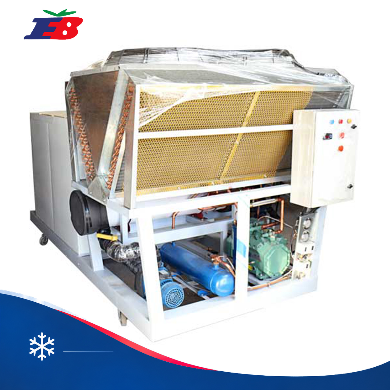 یونیت برودتی و کمپرسور کارخانه یخسازی صنعتی